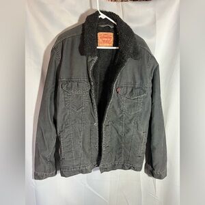 Levi’s corduroy jacket - Sherpa lined - XL